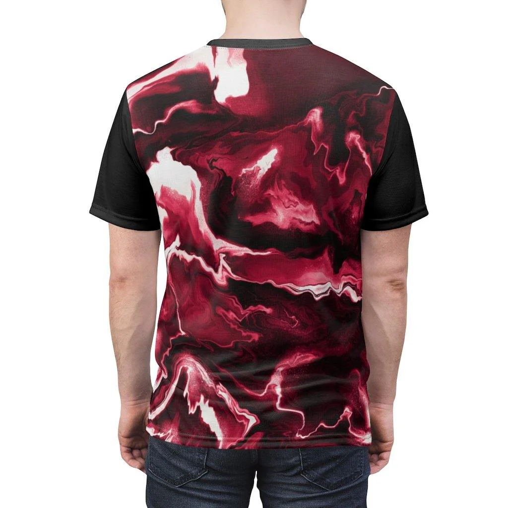 A Little Moody Today Skulls and Blood Unisex Tee - Image 6