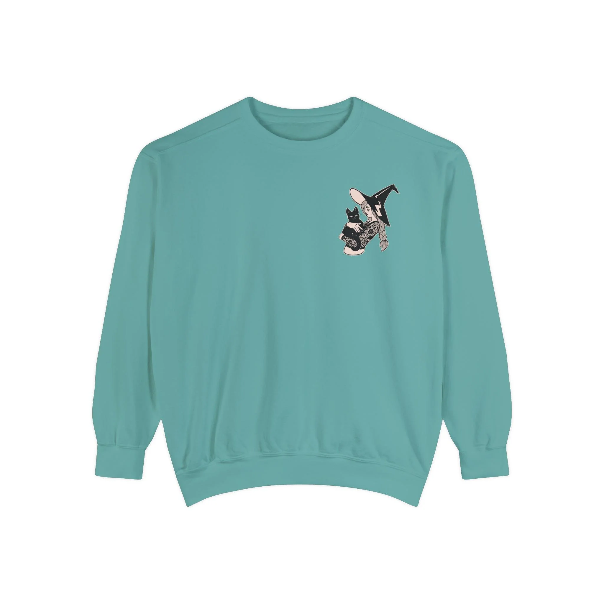 A Witch's Best Friend Unisex Sweatshirt - Image 4