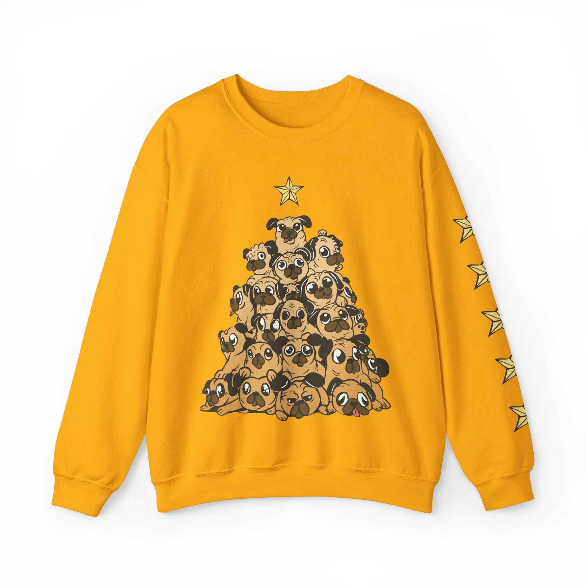 And A Pug in a Christmas Tree Sweatshirt - Image 9