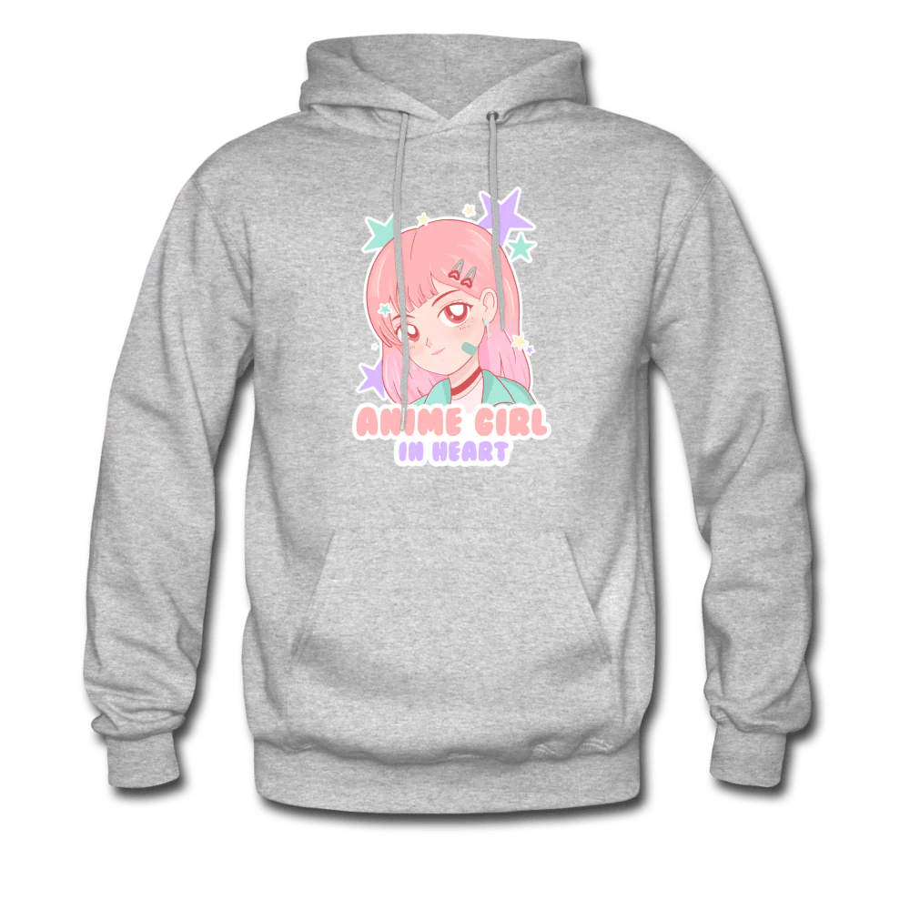 Anime Girl In Heart Cute Hoodie - Image 4