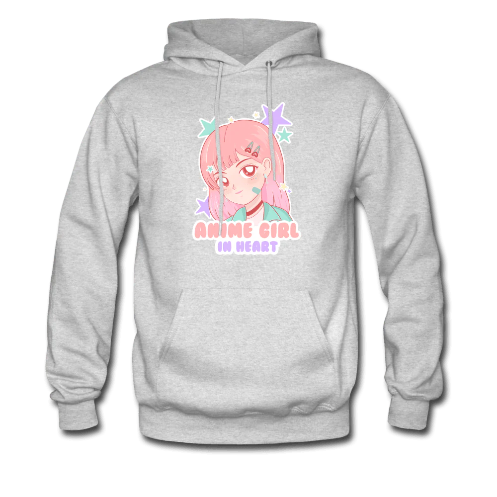 Anime Girl In Heart Cute Hoodie - Image 6