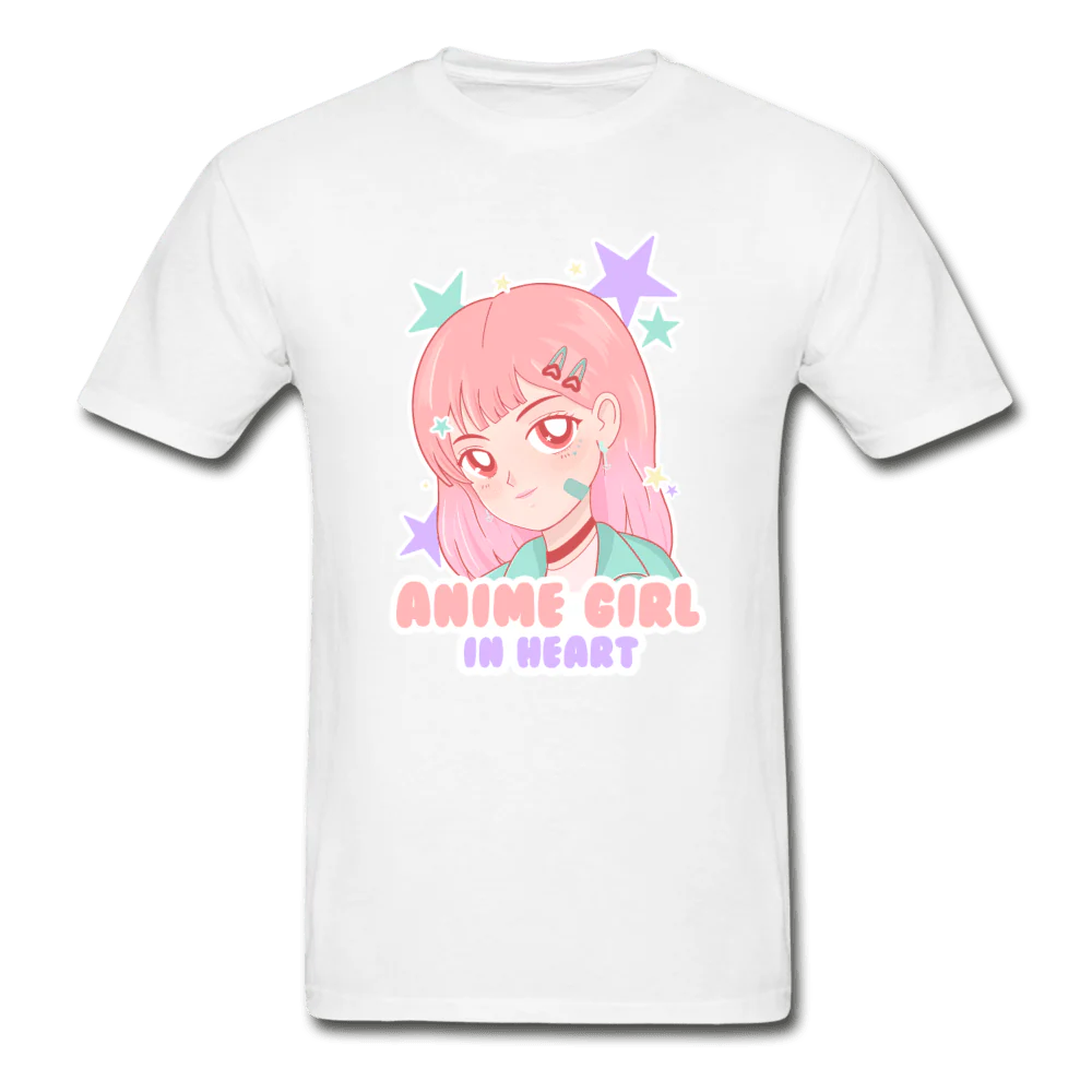Anime Girl In Heart Cute Ultra Cotton T-Shirt - Image 5