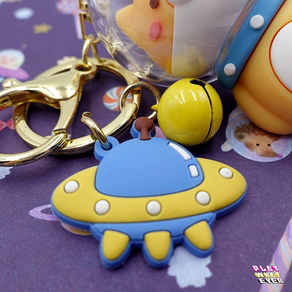 Astronaut Puppy Shiba Inu Dog Keychain - Image 4