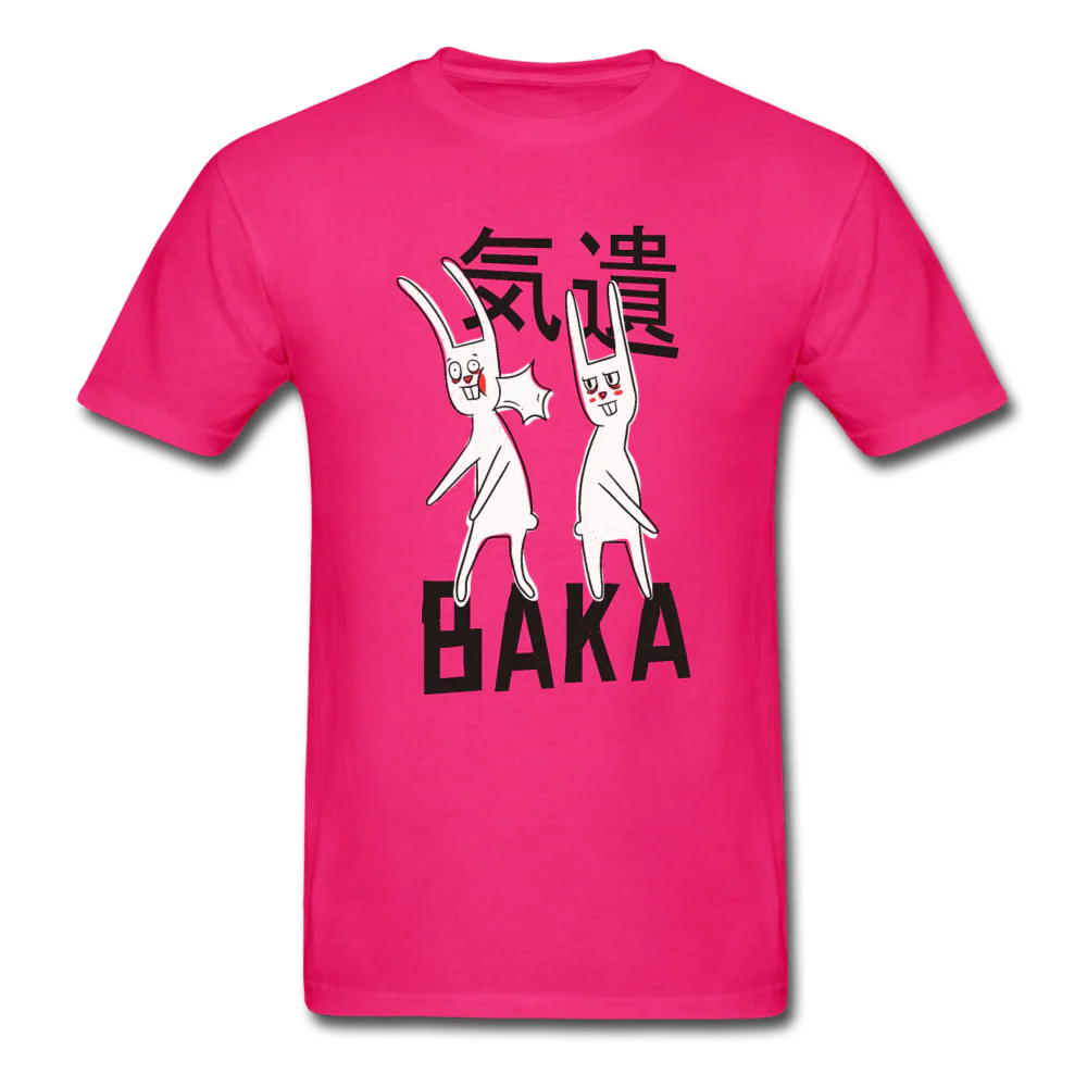BAKA Slapping Rabbit Unisex T-Shirt - Image 3