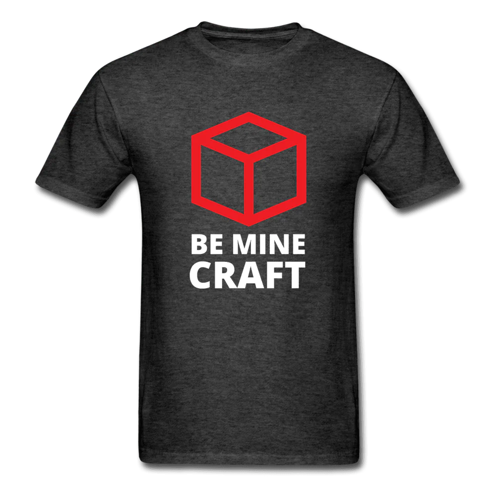 Be Mine Craft Unisex Gamer T-Shirt - Image 4