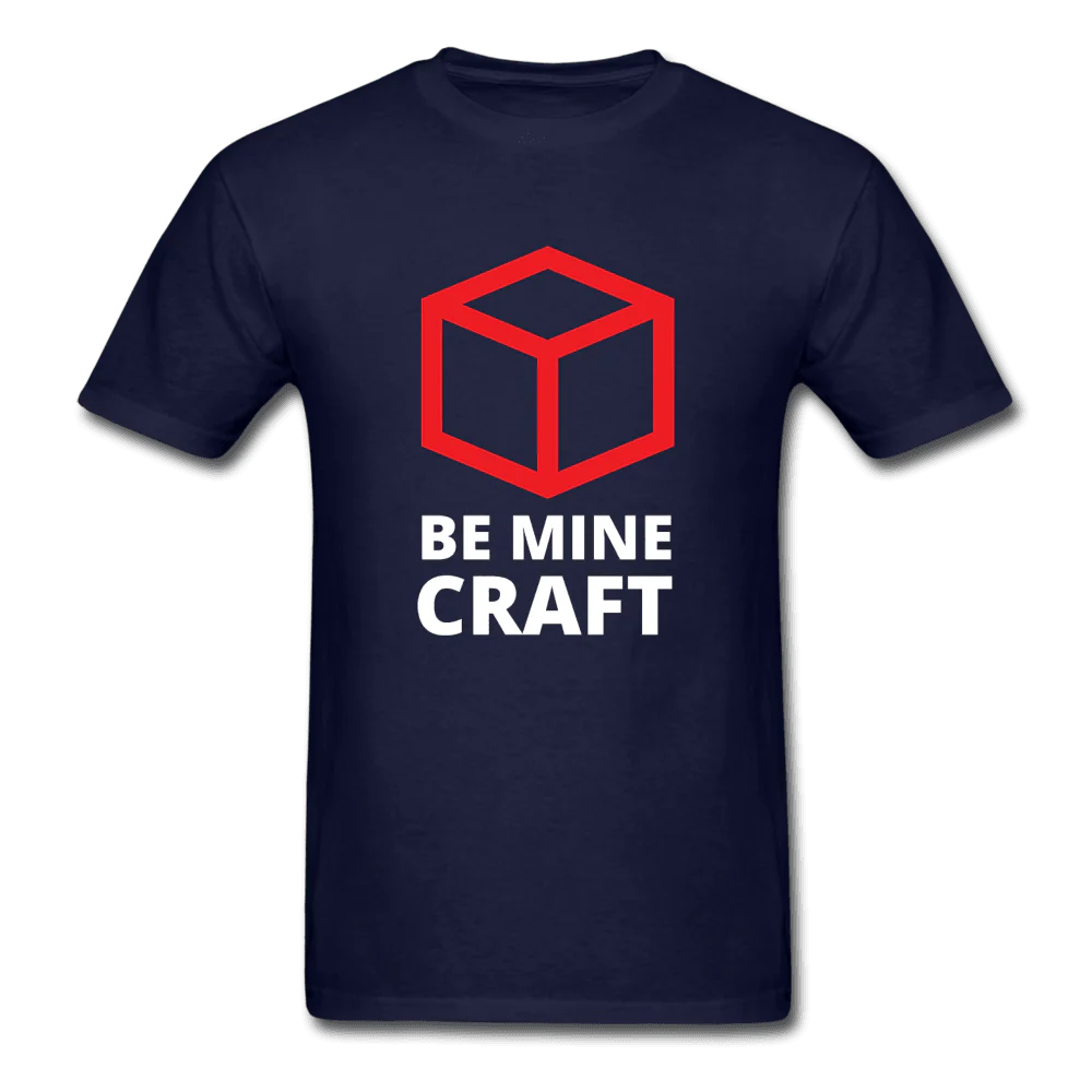 Be Mine Craft Unisex Gamer T-Shirt - Image 5