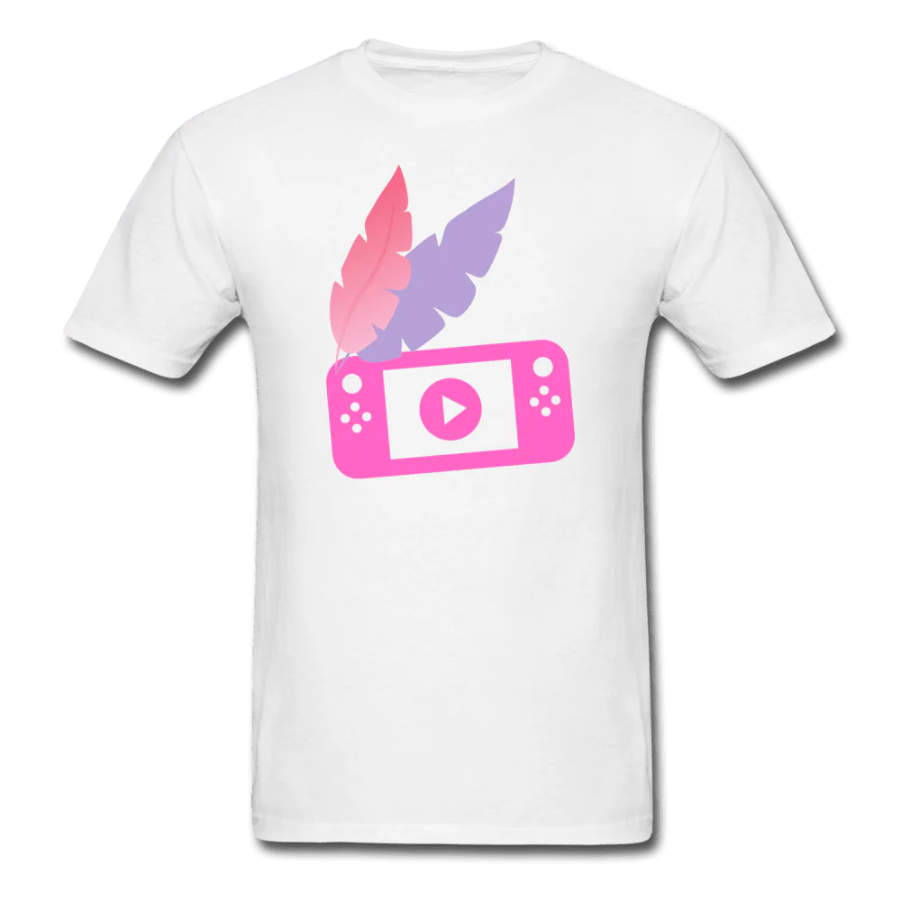 Boho Gaming Feathered Wings Unisex Gamer T-Shirt