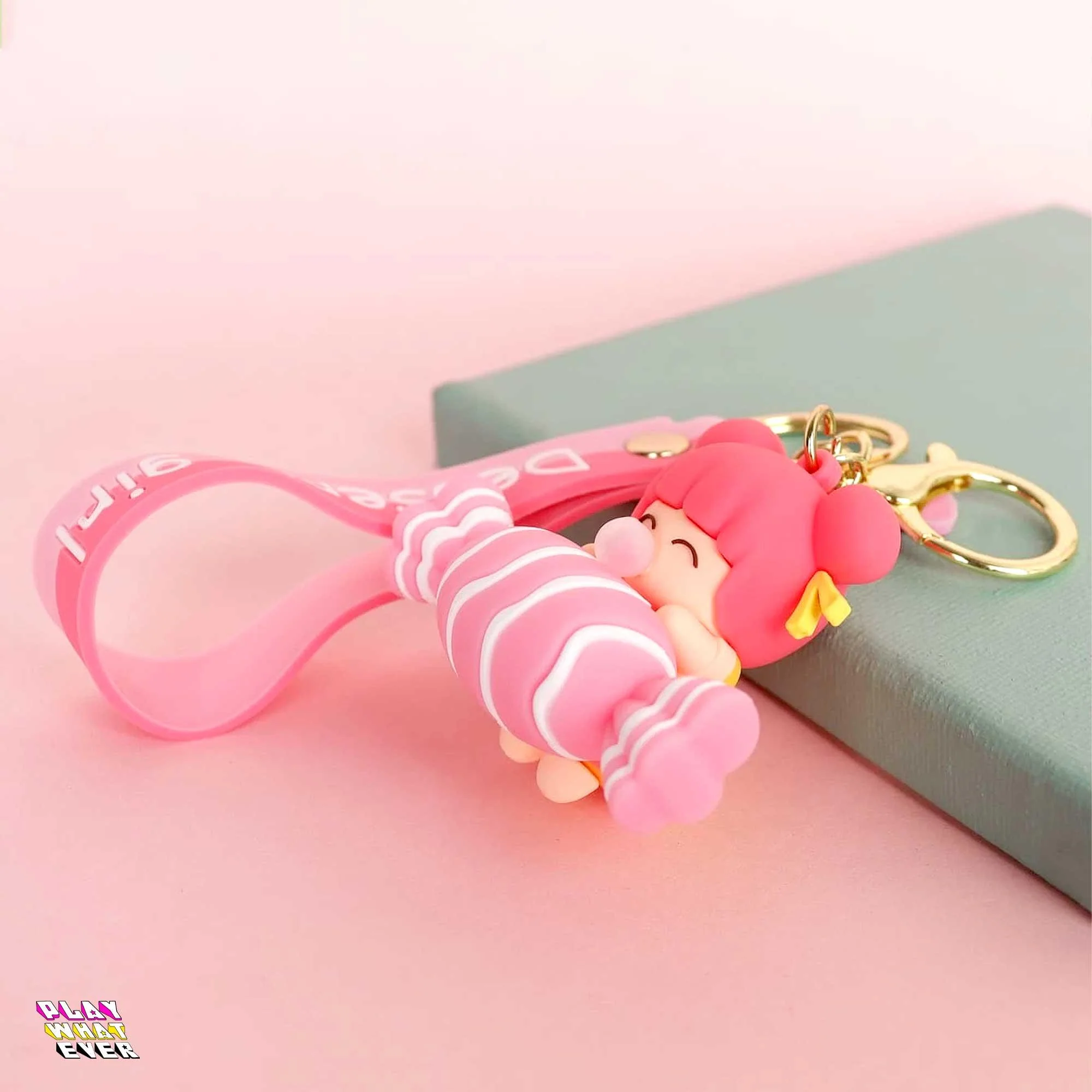 Candy Girl Loves Sweets Kawaii Keychain - Image 3