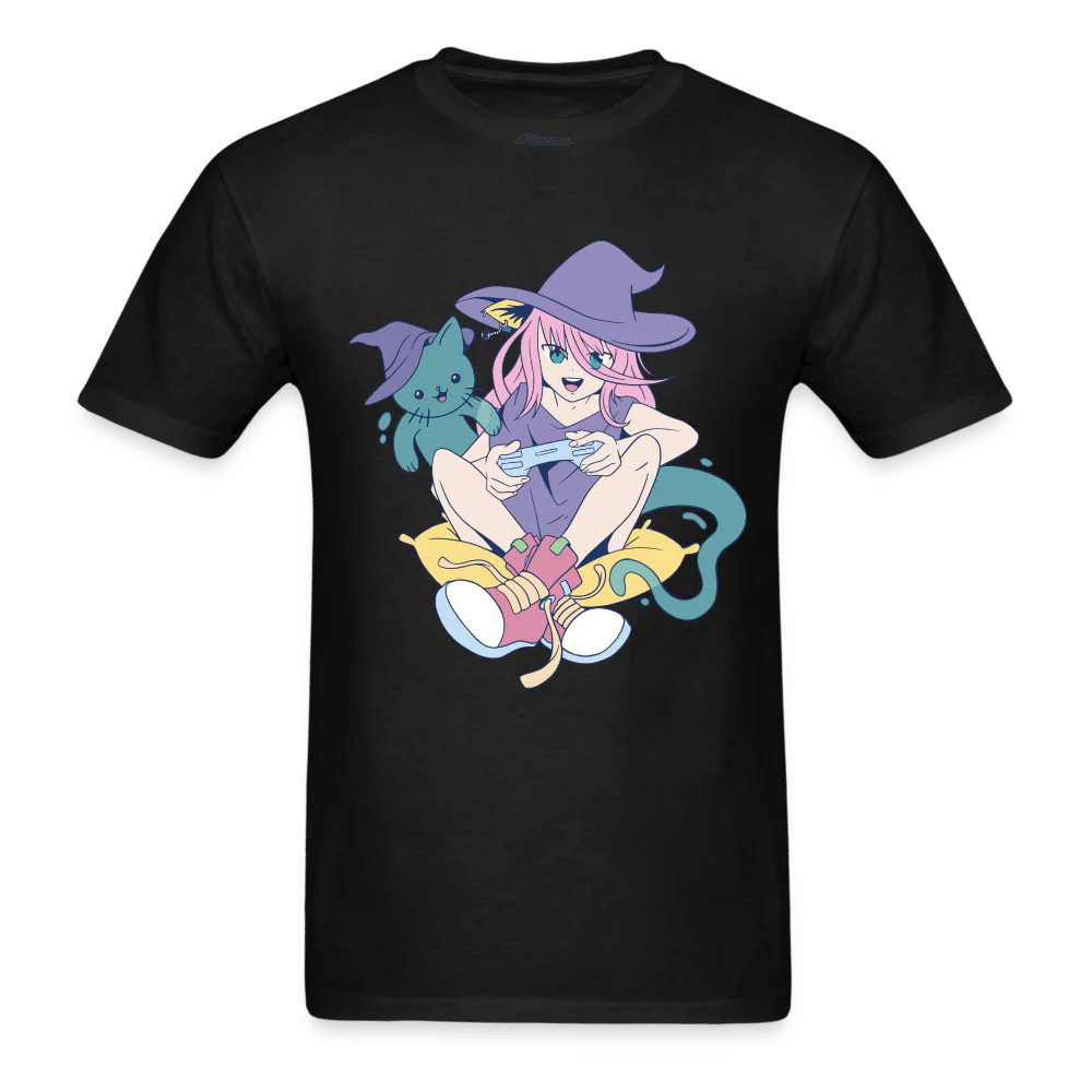 Cat Witch vs Cat Ghost T-Shirt