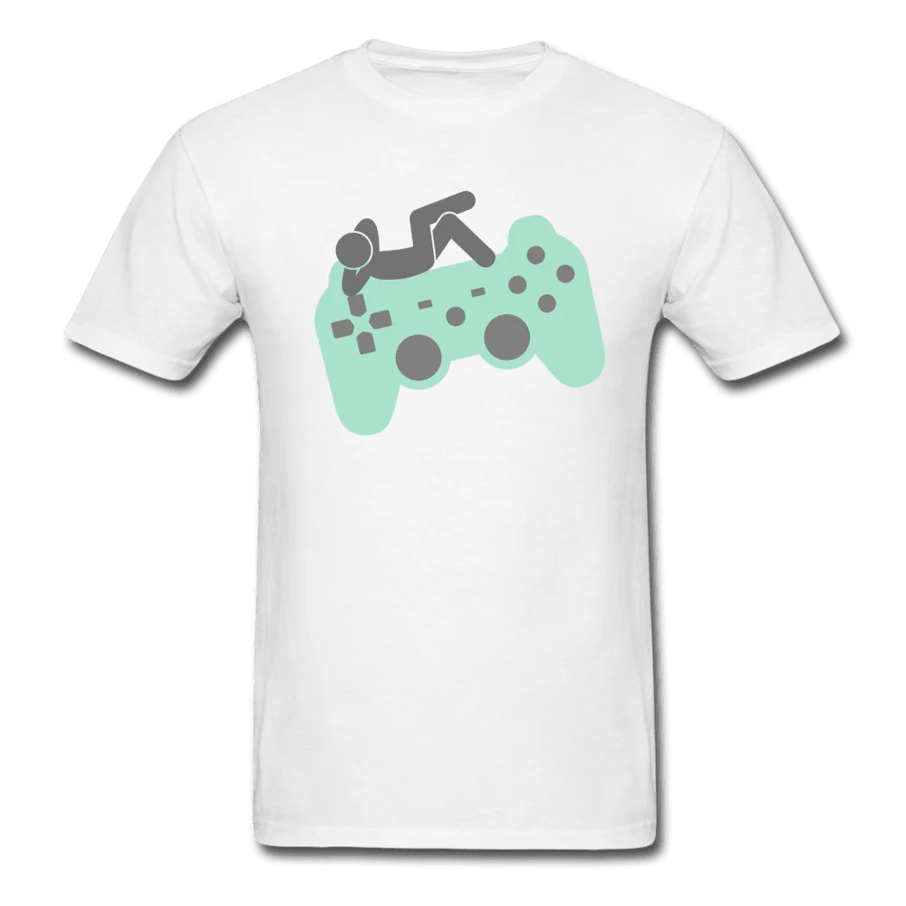 Chillaxing on a Controller Unisex Gamer T-Shirt