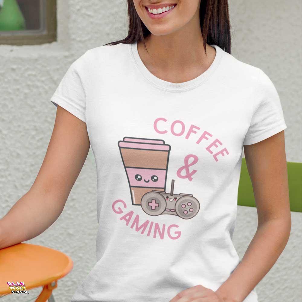 Coffee and Gaming Ultra Cotton T-Shirt - Image 2