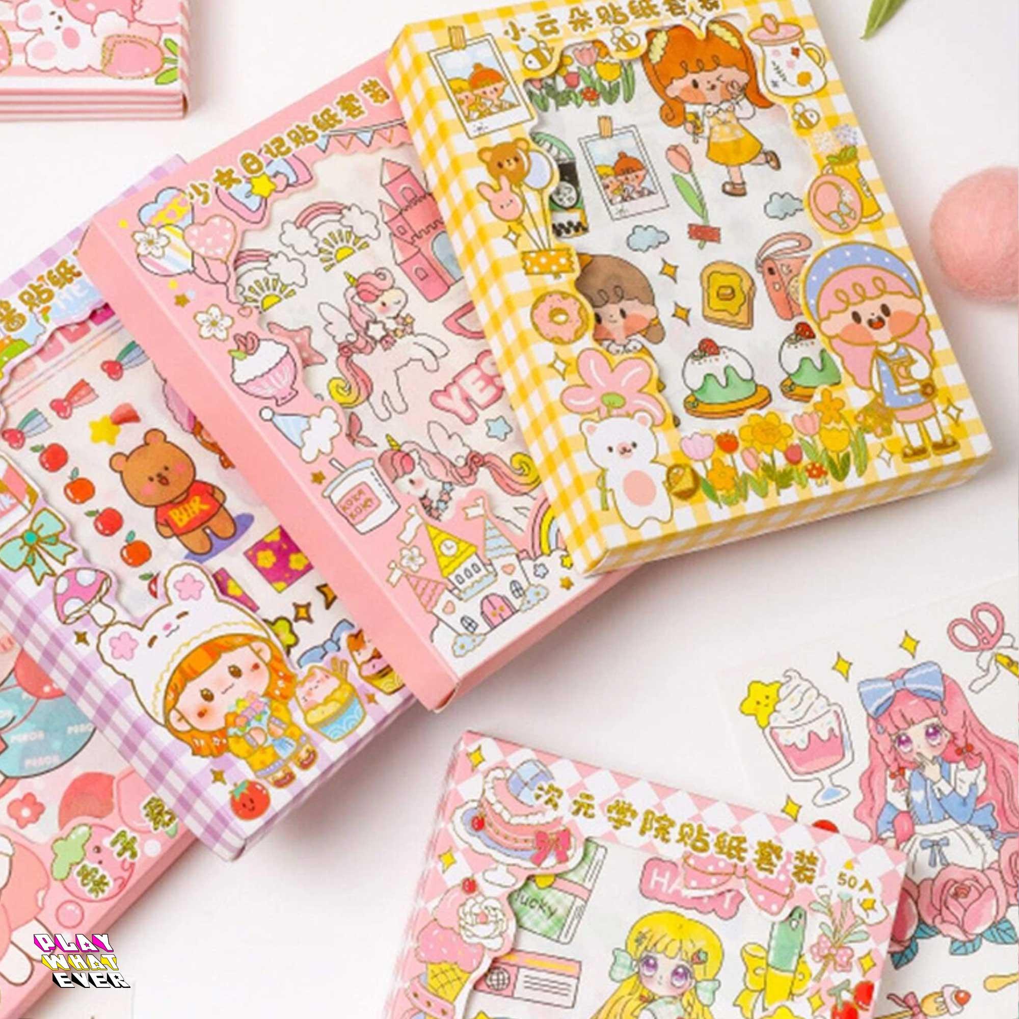 Cute, Colorful Washi Sticker Craft Sheets - Image 5