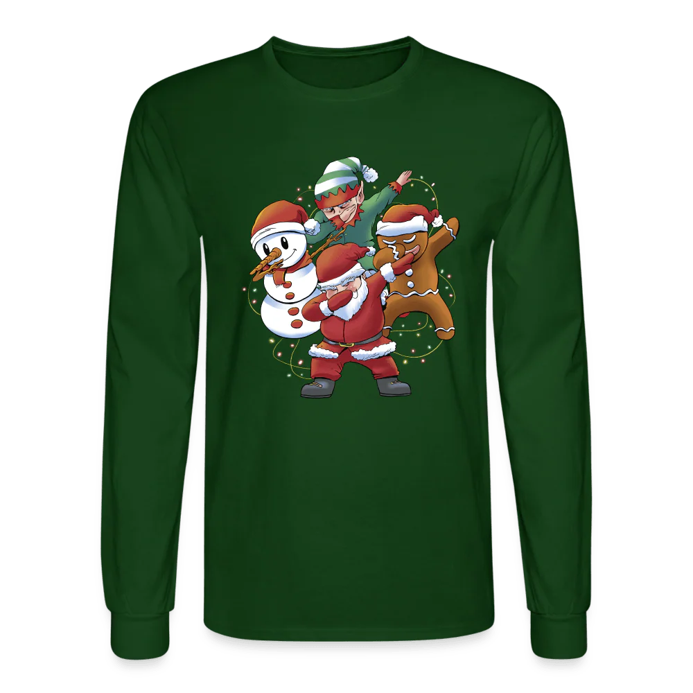 Dapping Christmas Long Sleeve T-Shirt - Image 5