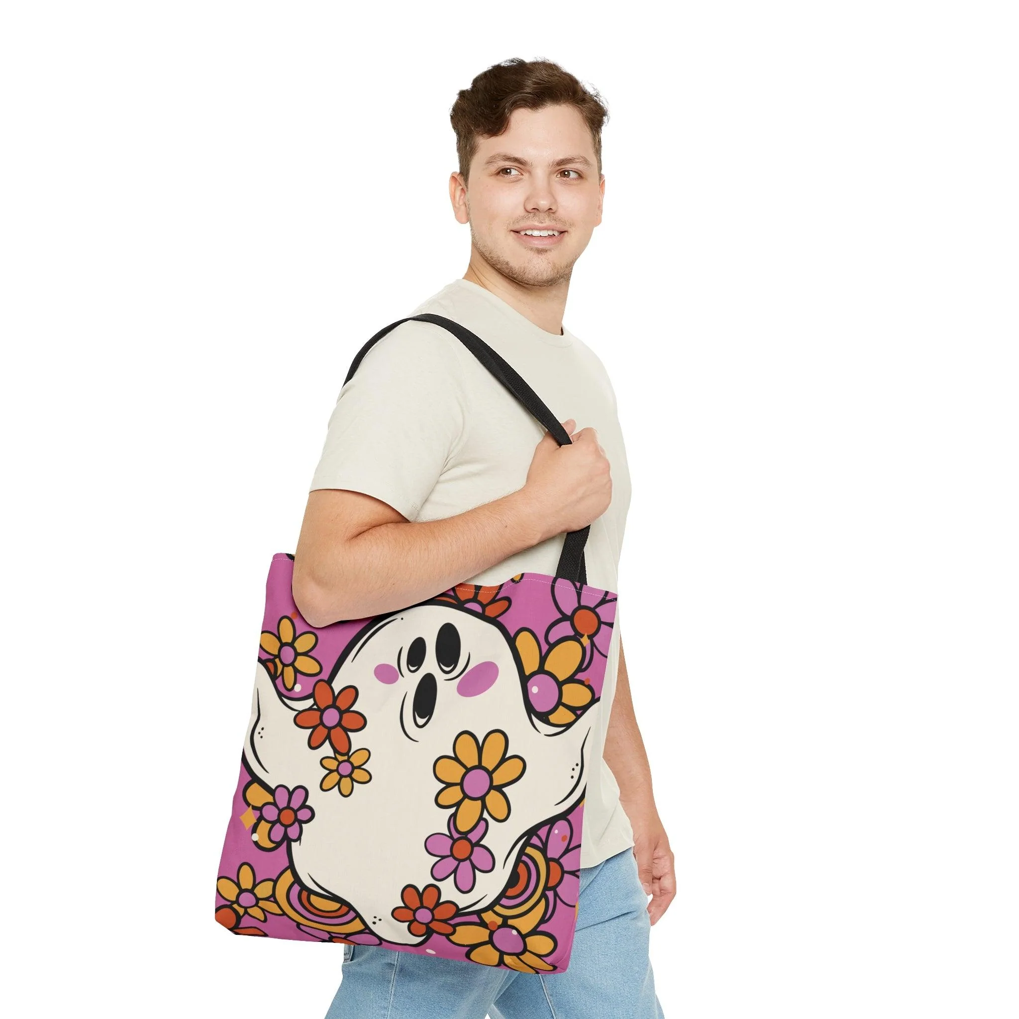 Death by Flower Power Tote Bag - Image 3