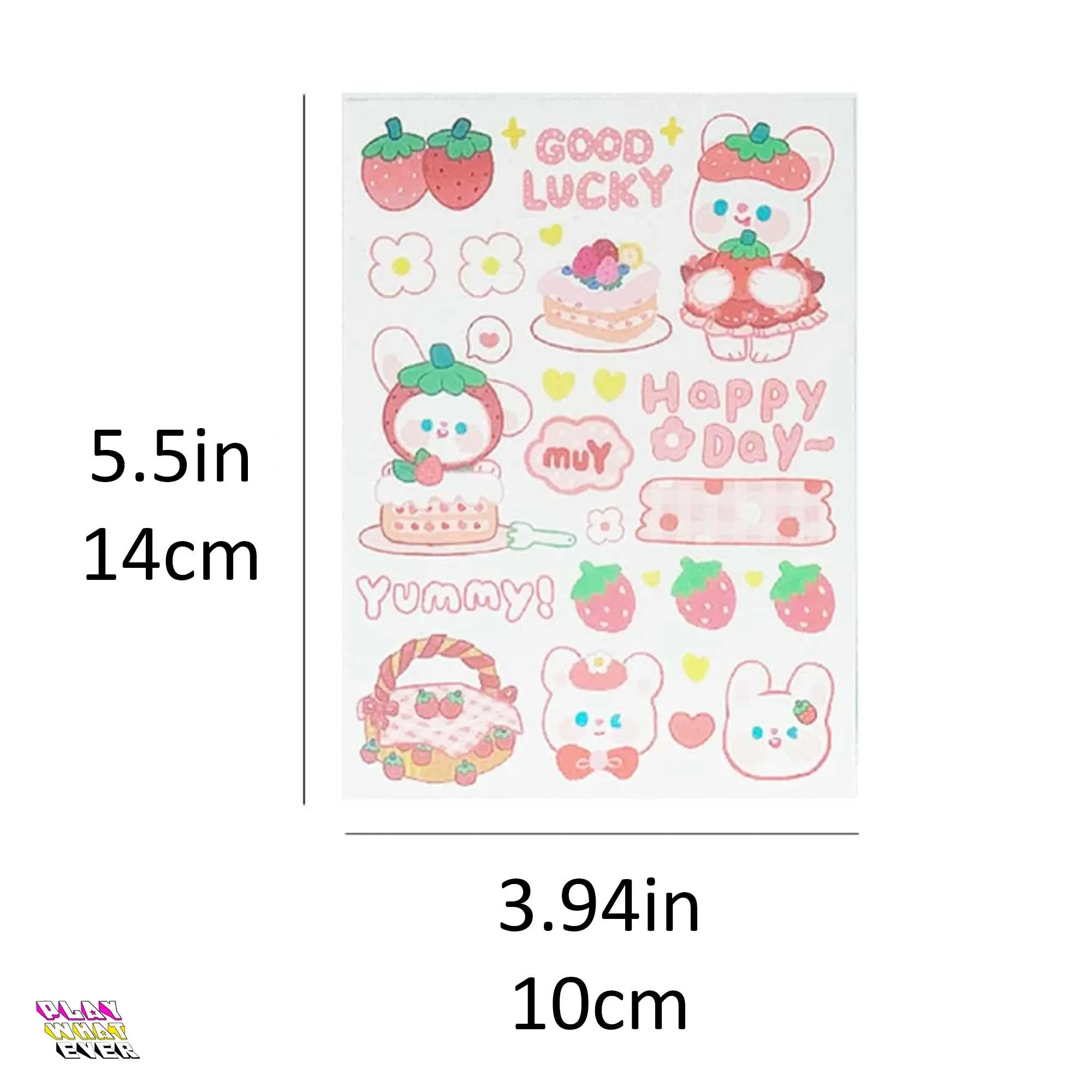 DIY Animal Party Washi Sticker Sheets - Image 7