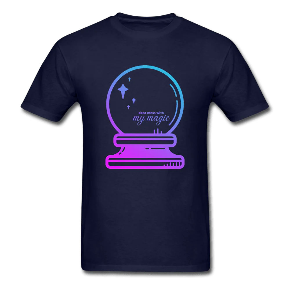 Don't Mess with My Magic Crystal Ball Unisex T-Shirt - Image 6