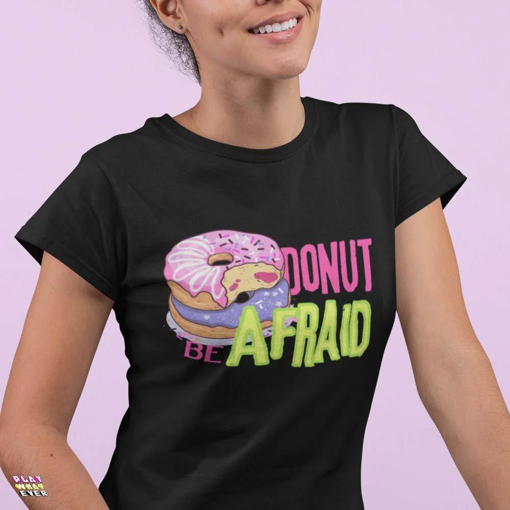 Donut be Afraid Unisex T-Shirt - Image 2