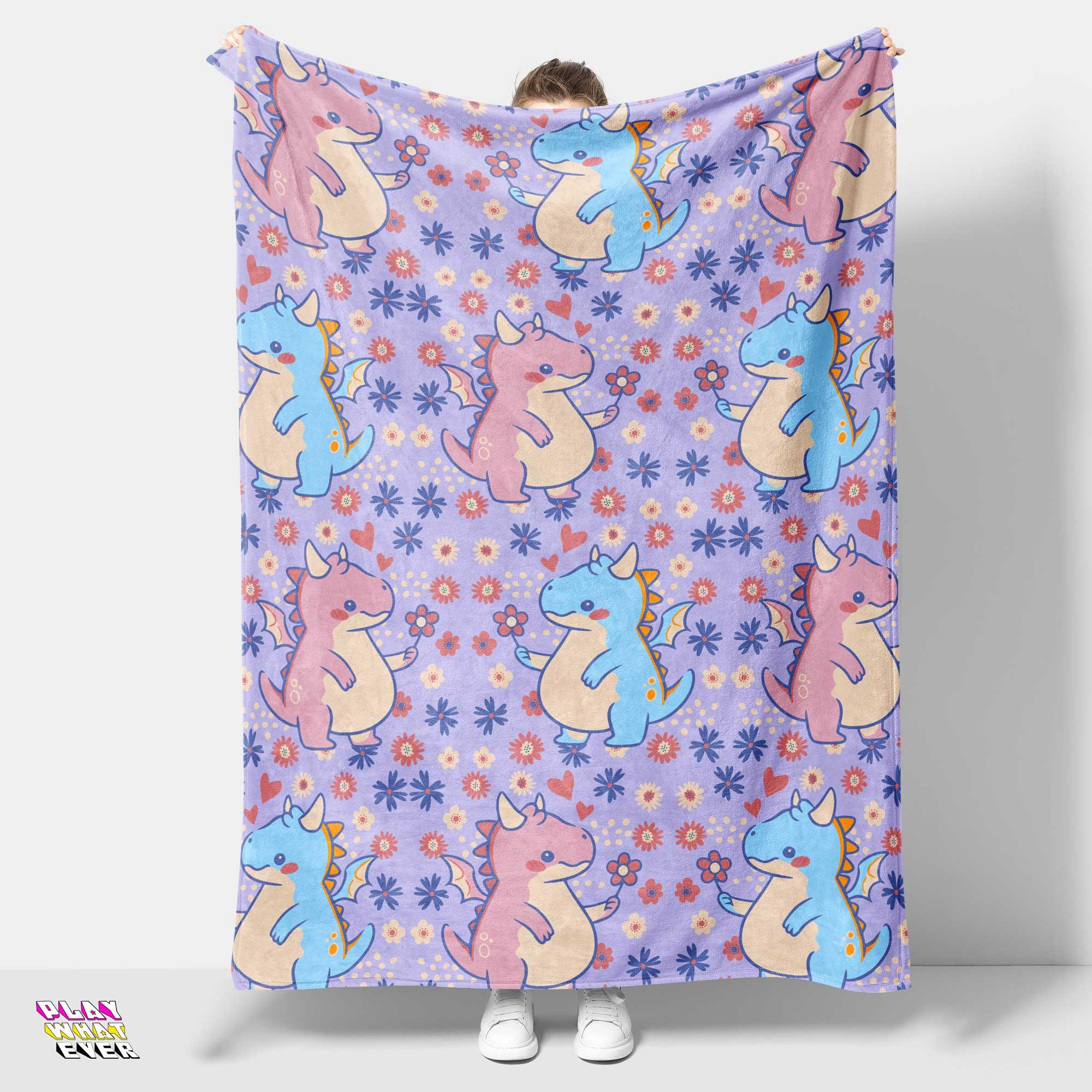 Dragon Friends Plush Blanket