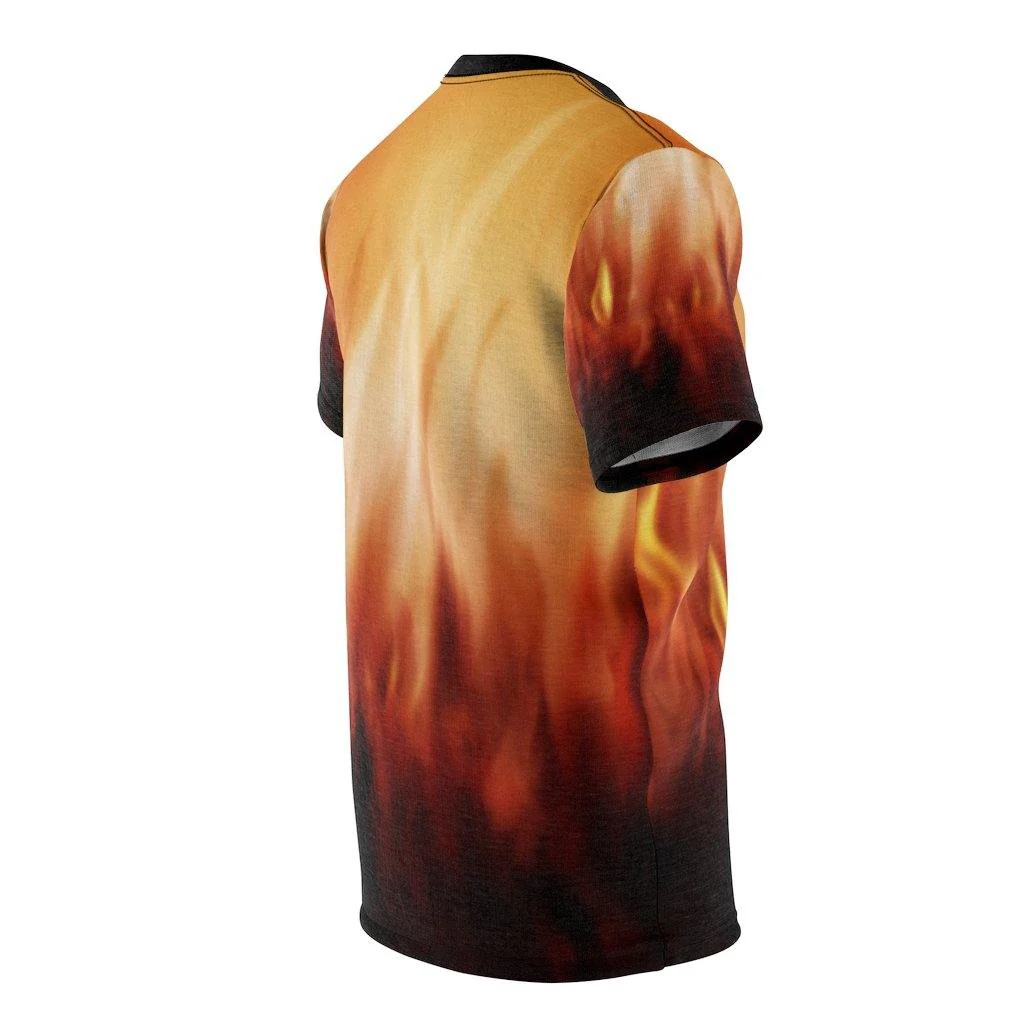 Dry Flames Unisex Shirt - Image 4