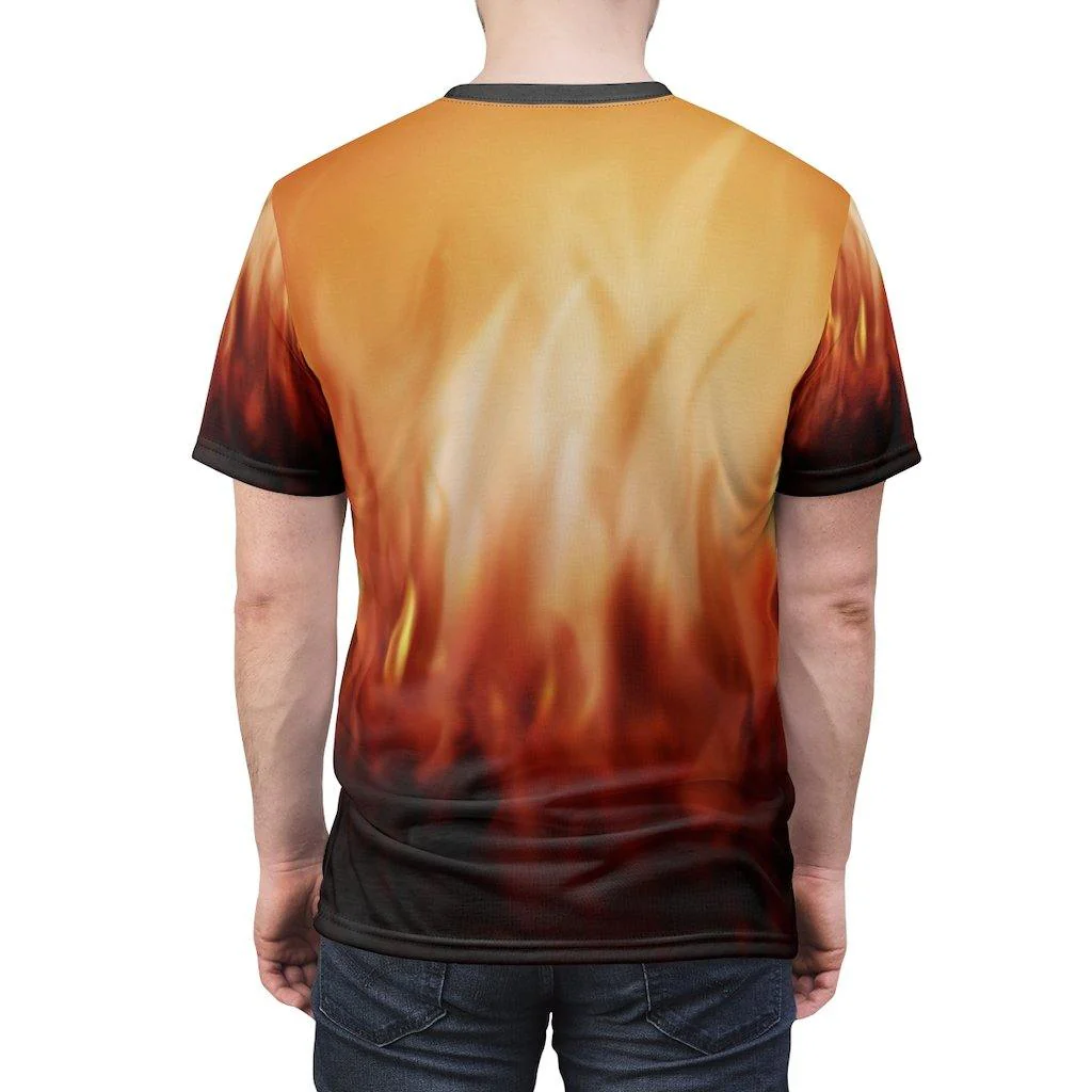 Dry Flames Unisex Shirt - Image 6