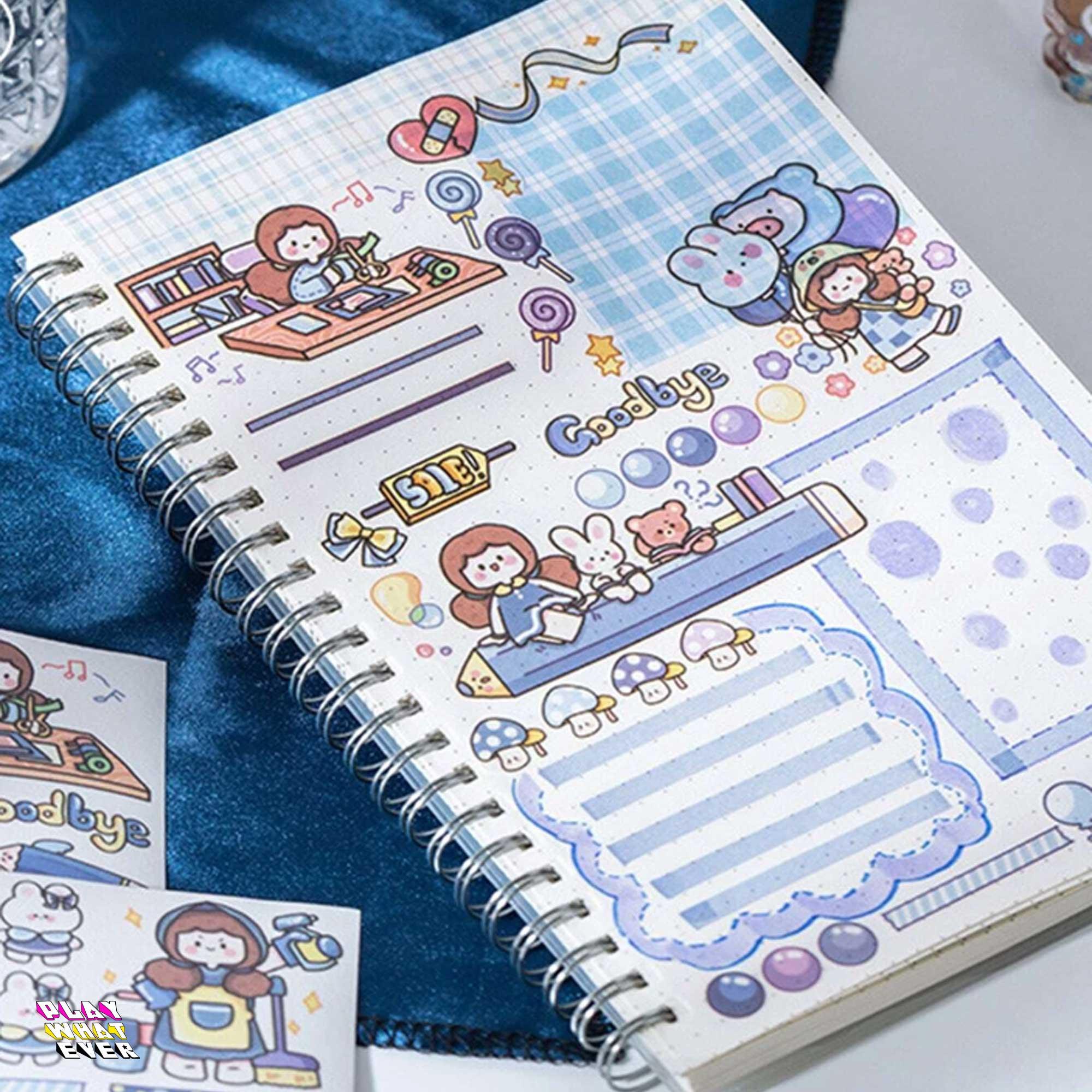 Enjoying Life of Colors Sticker Sheet - Image 3