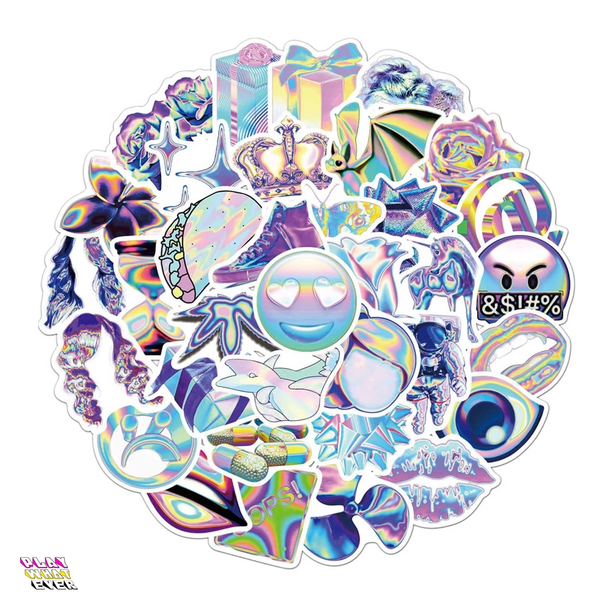 Fake Holo Culture Pop Stickers - Image 2