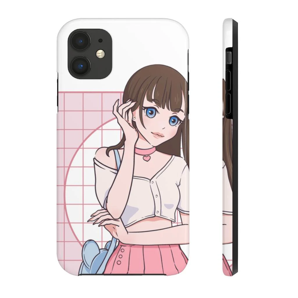 Fashion Model Anime Girl Tough Phone Case - Image 10