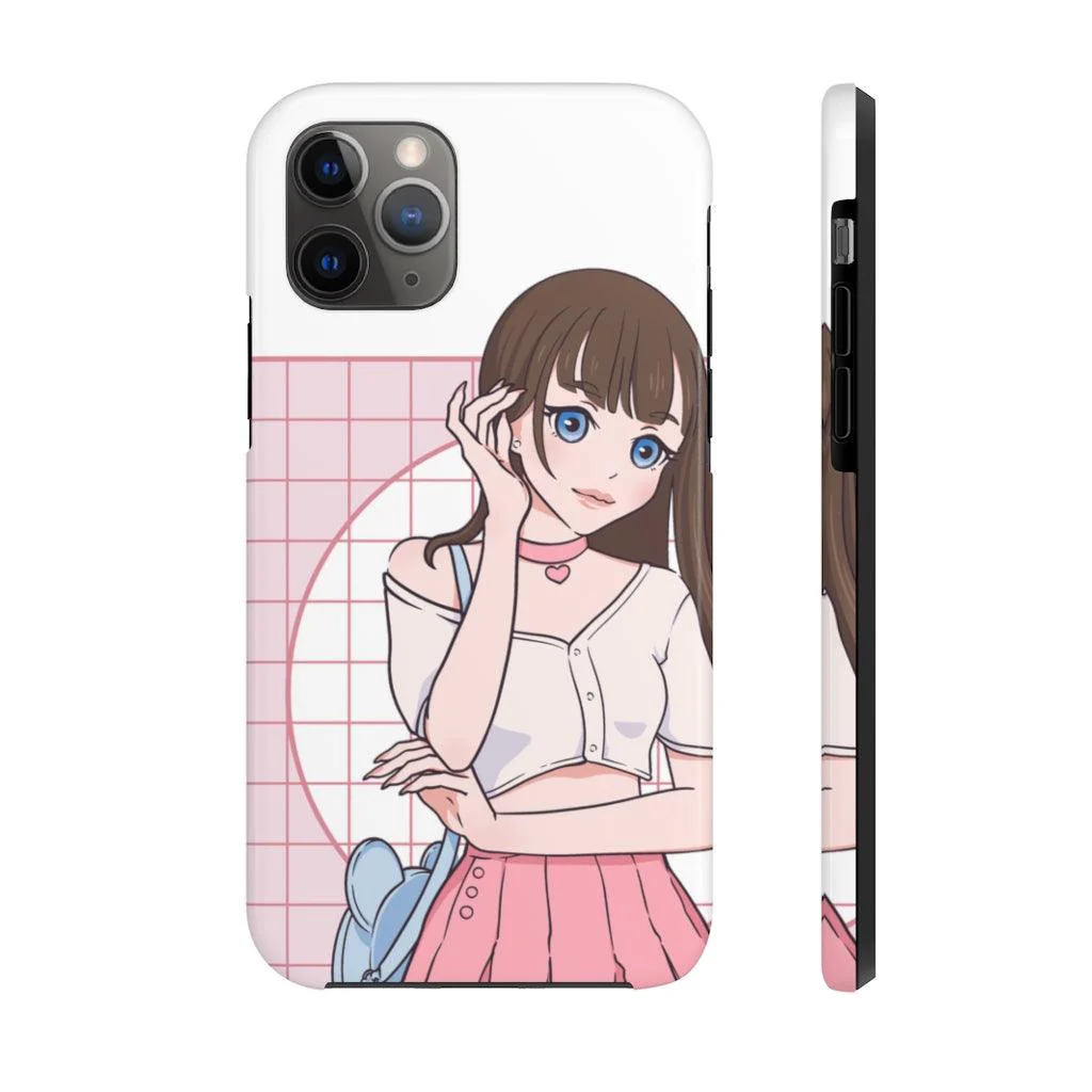 Fashion Model Anime Girl Tough Phone Case - Image 11