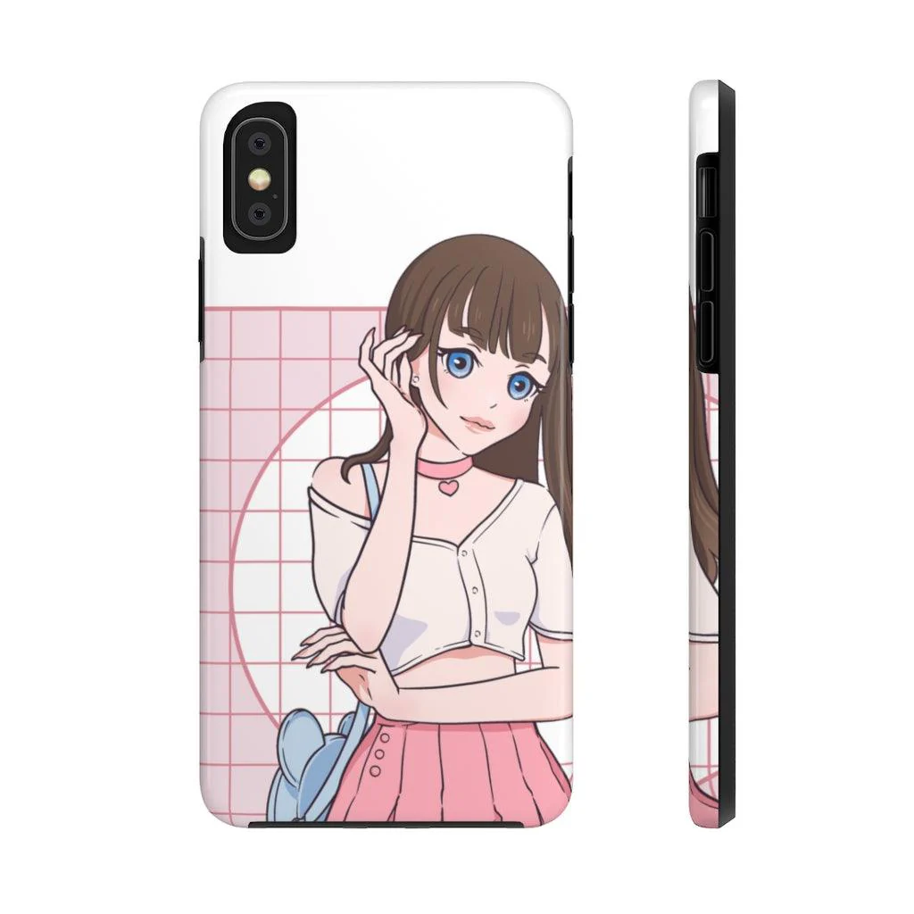 Fashion Model Anime Girl Tough Phone Case - Image 13