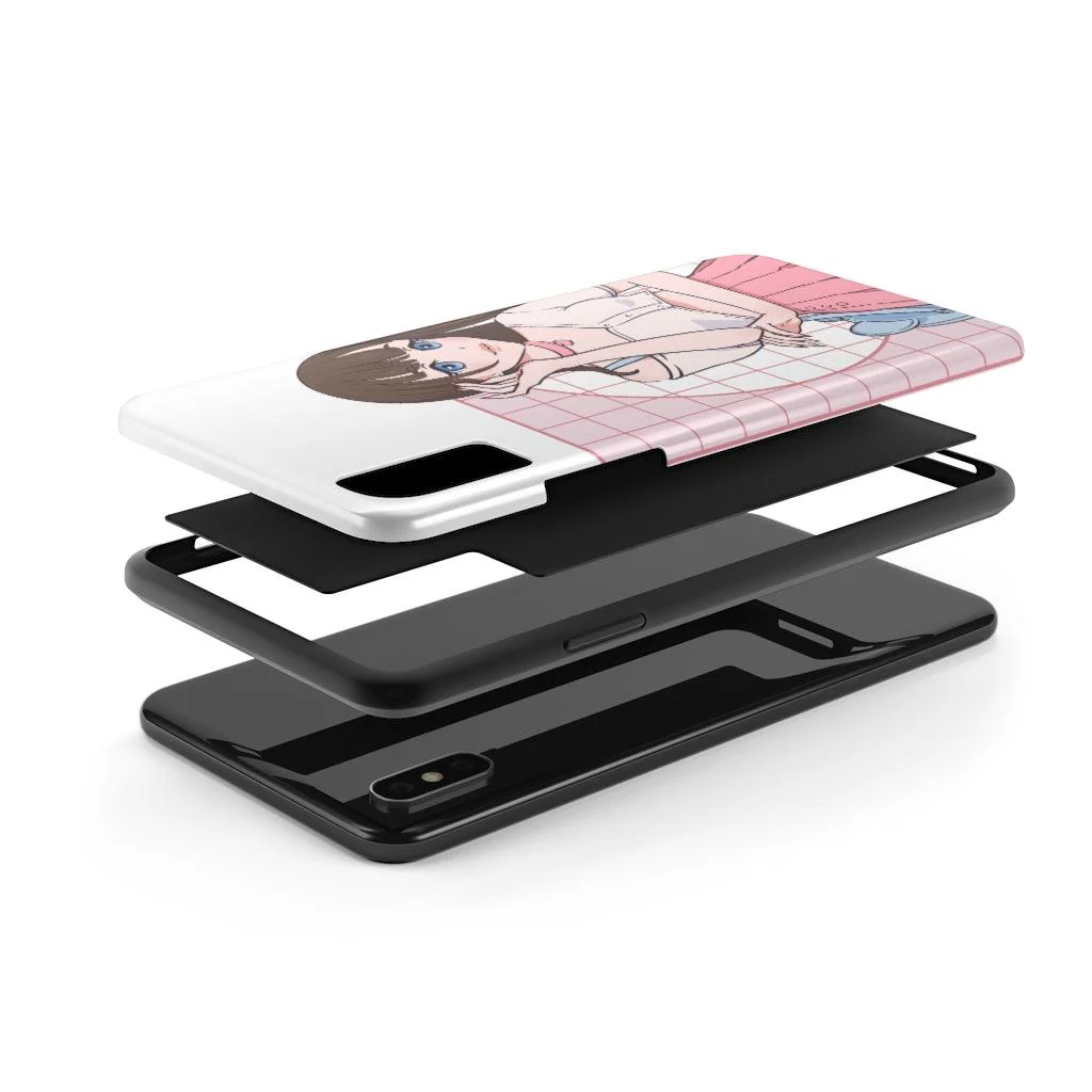Fashion Model Anime Girl Tough Phone Case - Image 6