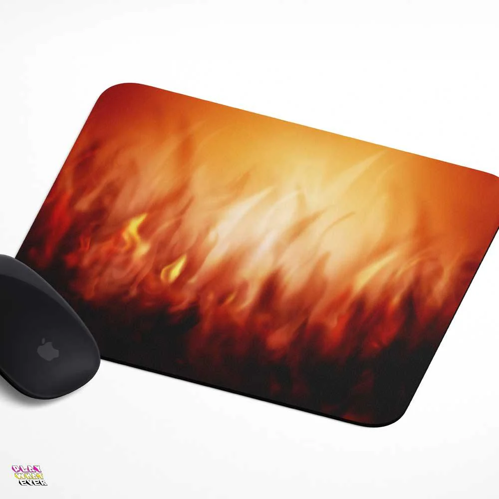 Flames and Blaze Mouse Pad – Ignite Your Workspace with Style - Image 2