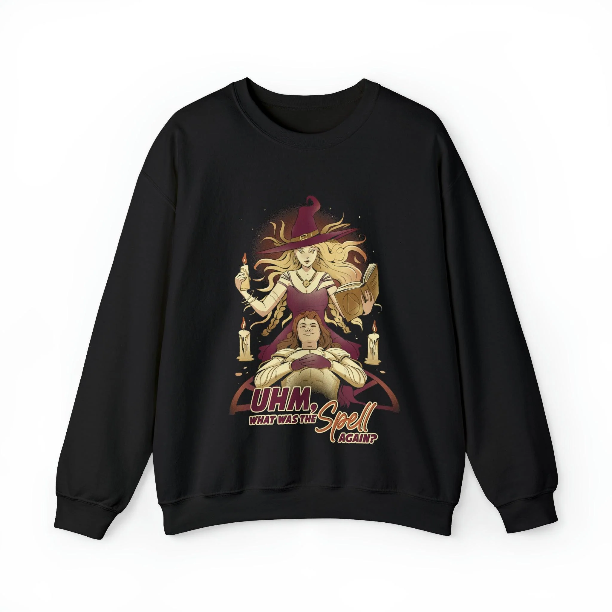 Forgetful Witch Funny Sweatshirt - Image 3