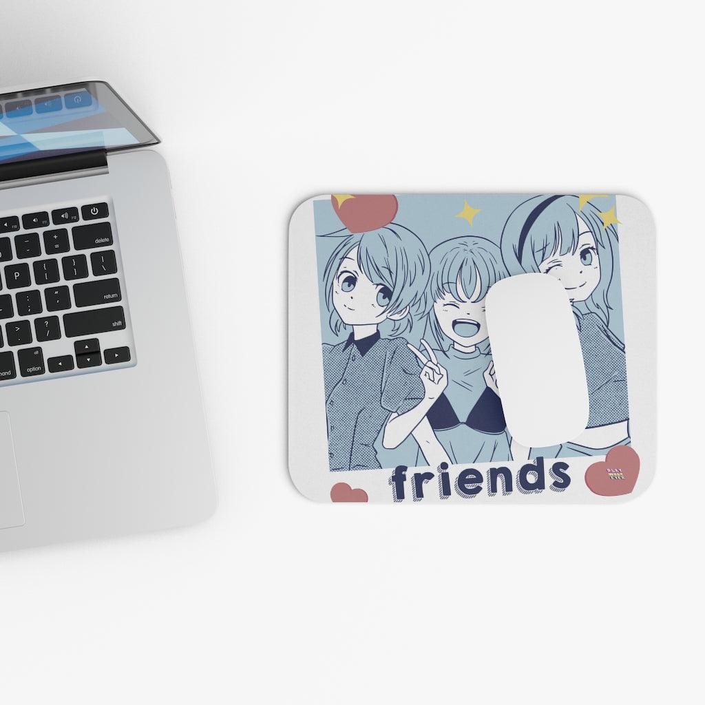 Friends Anime Girls Fun Mouse Pad - Image 6