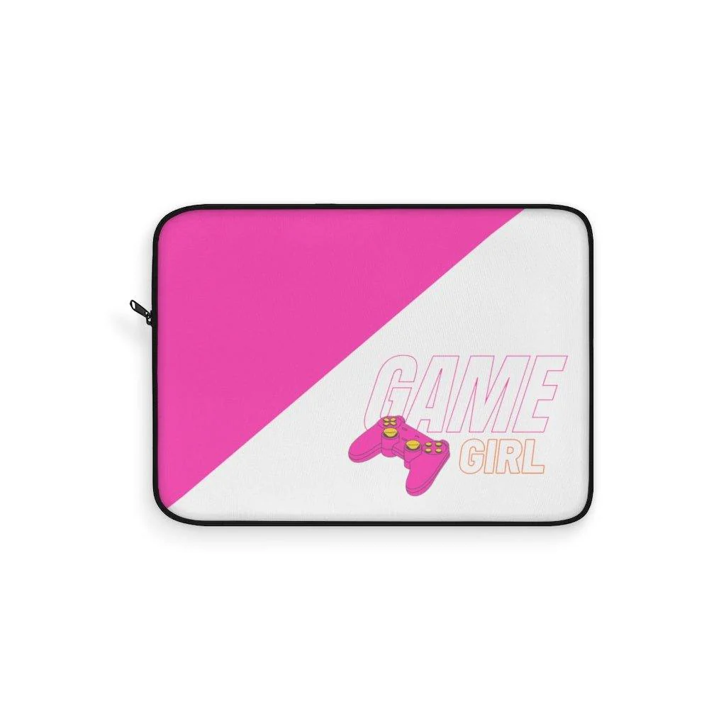 Game Girl Pink Controller Laptop Sleeve - Image 4