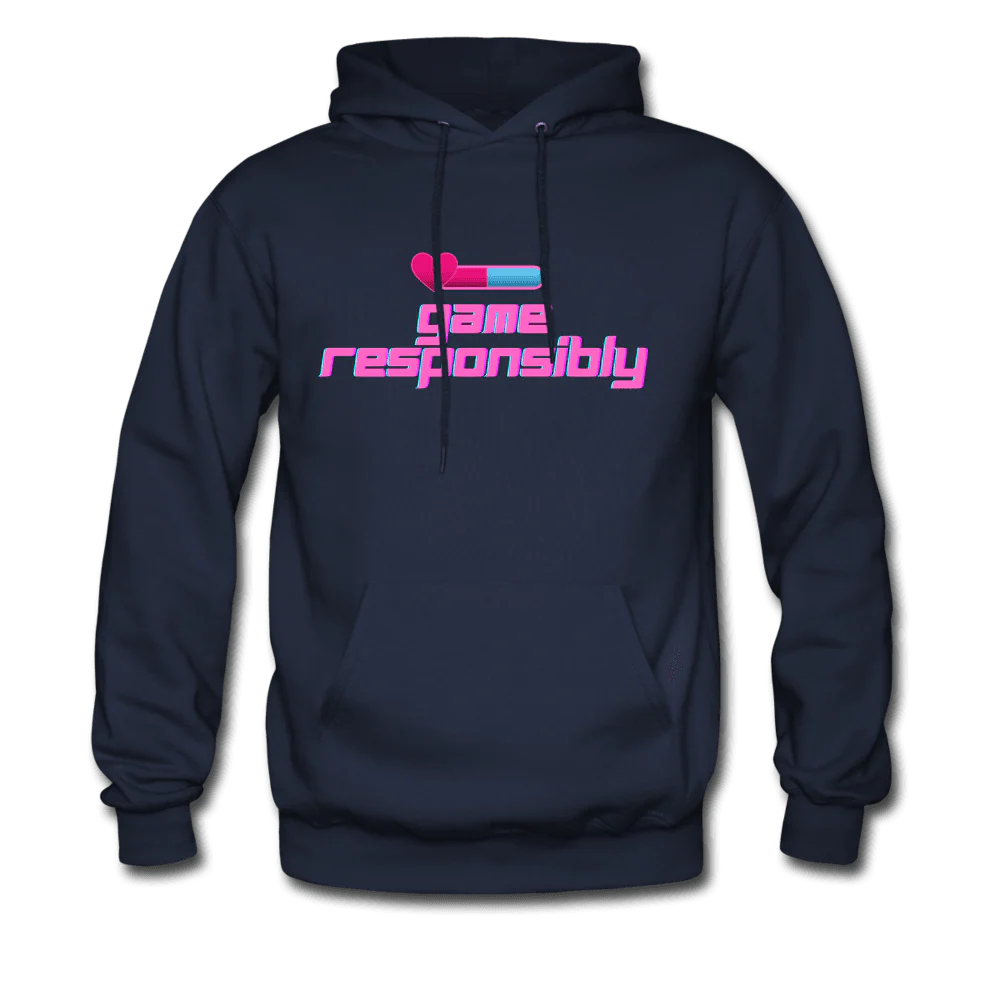 Game Responsibly Unisex Comfy Hoodie - Image 7