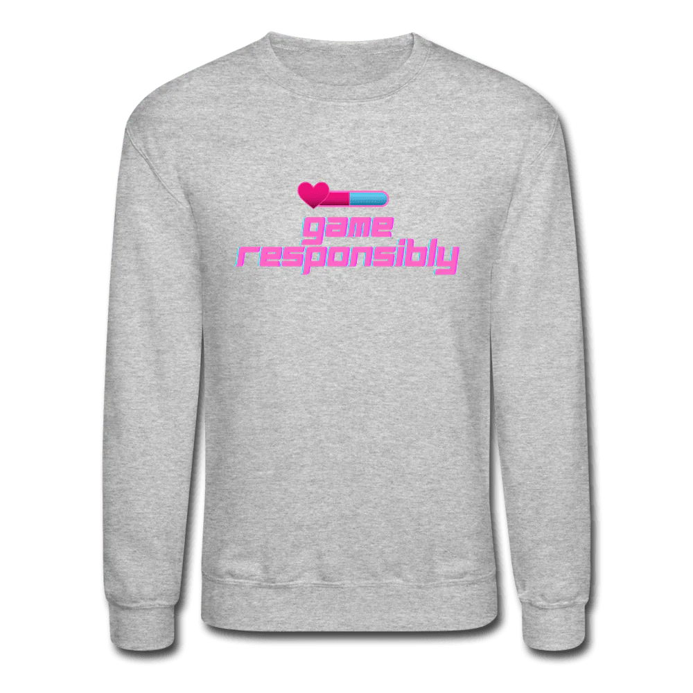 Game Responsibly Unisex Crewneck Sweatshirt - Image 3