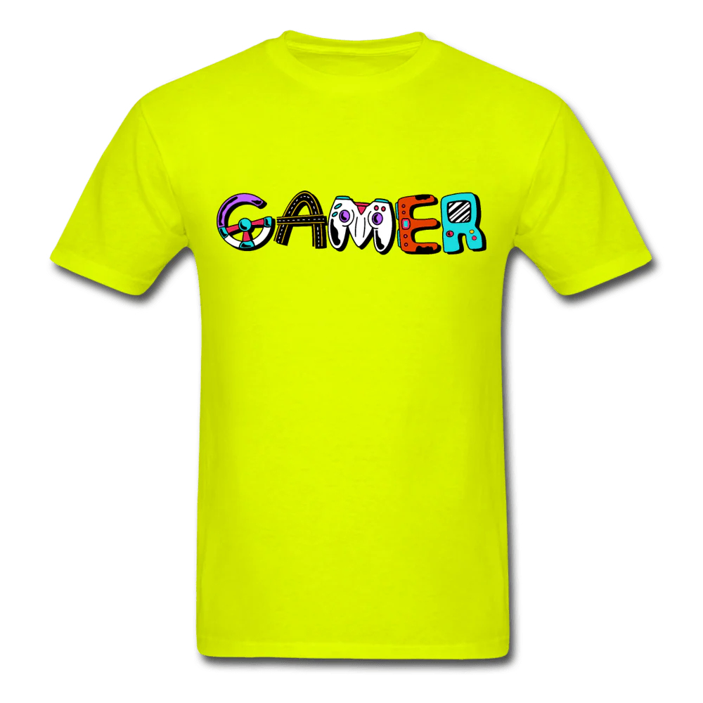 Gamer Controls Funky Unisex T-Shirt - Image 3