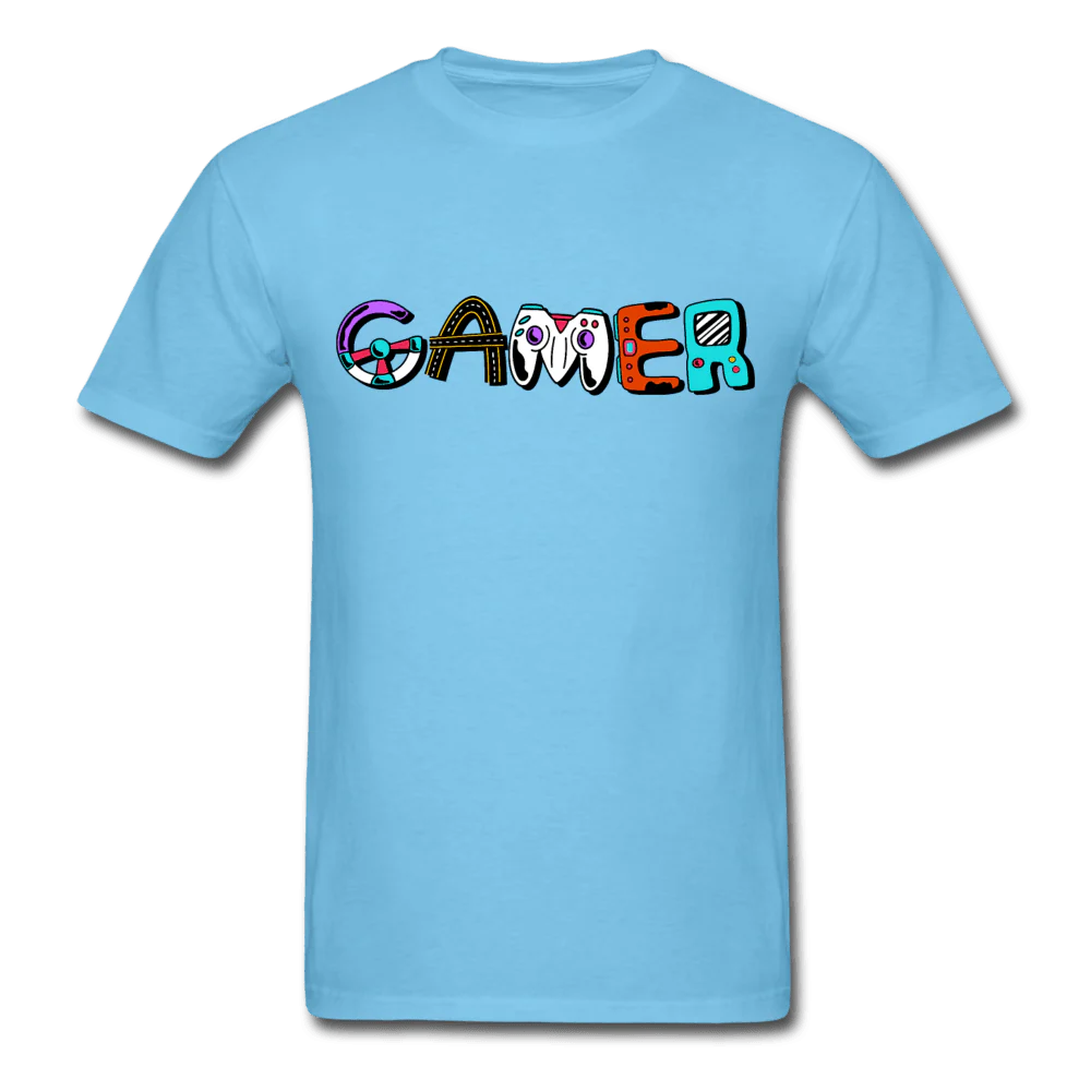 Gamer Controls Funky Unisex T-Shirt - Image 4