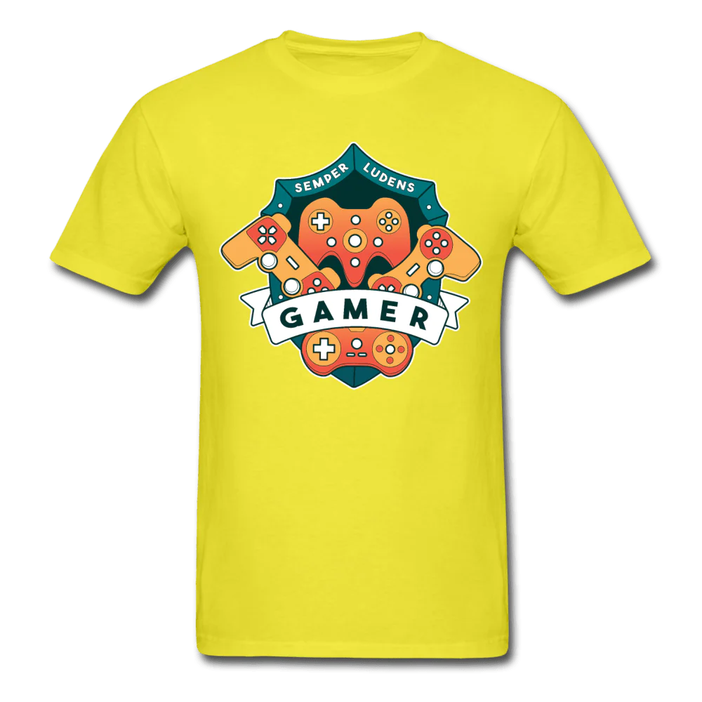 Gamer League Emblem Unisex T-Shirt - Image 6