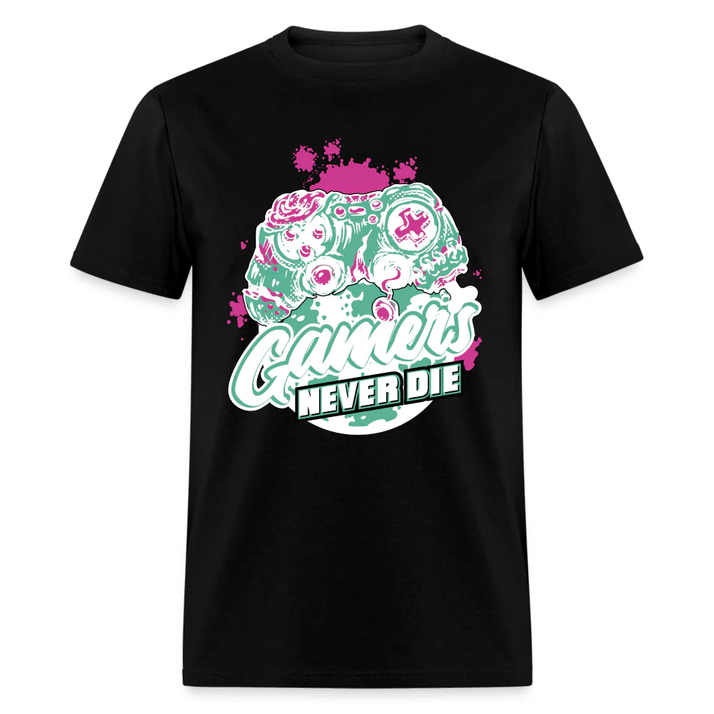 Gamers Never Die Zombie Controller Shirt
