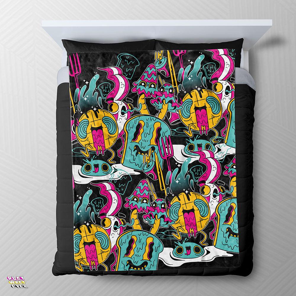 Ghoul Forest Halloween Blanket - Image 2