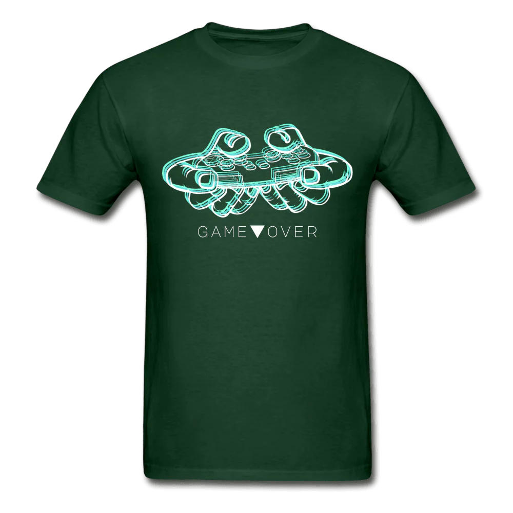Glitch Gaming Game Over Ultra Cotton T-Shirt - Image 3