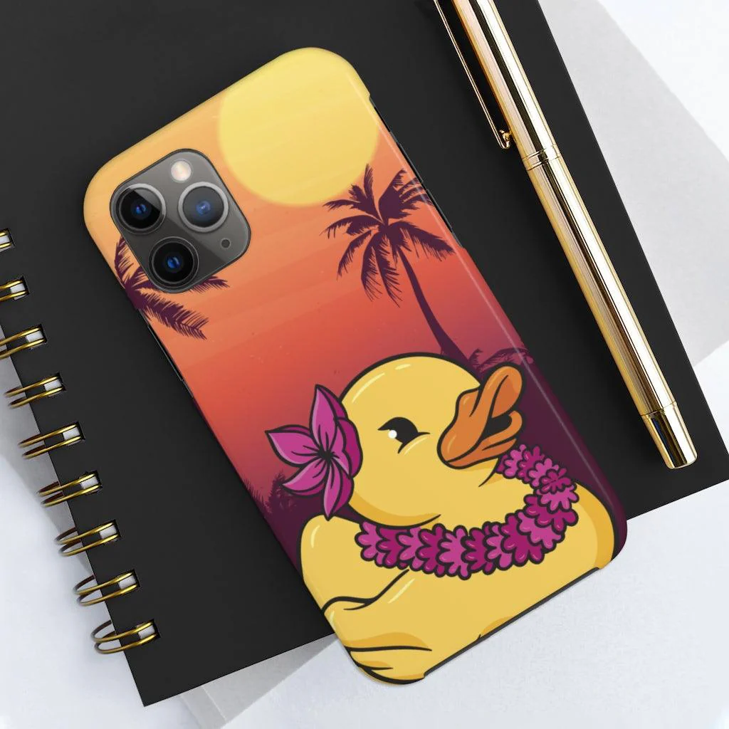 Hawaii Rubber Ducky Cute Phone Case - Image 8