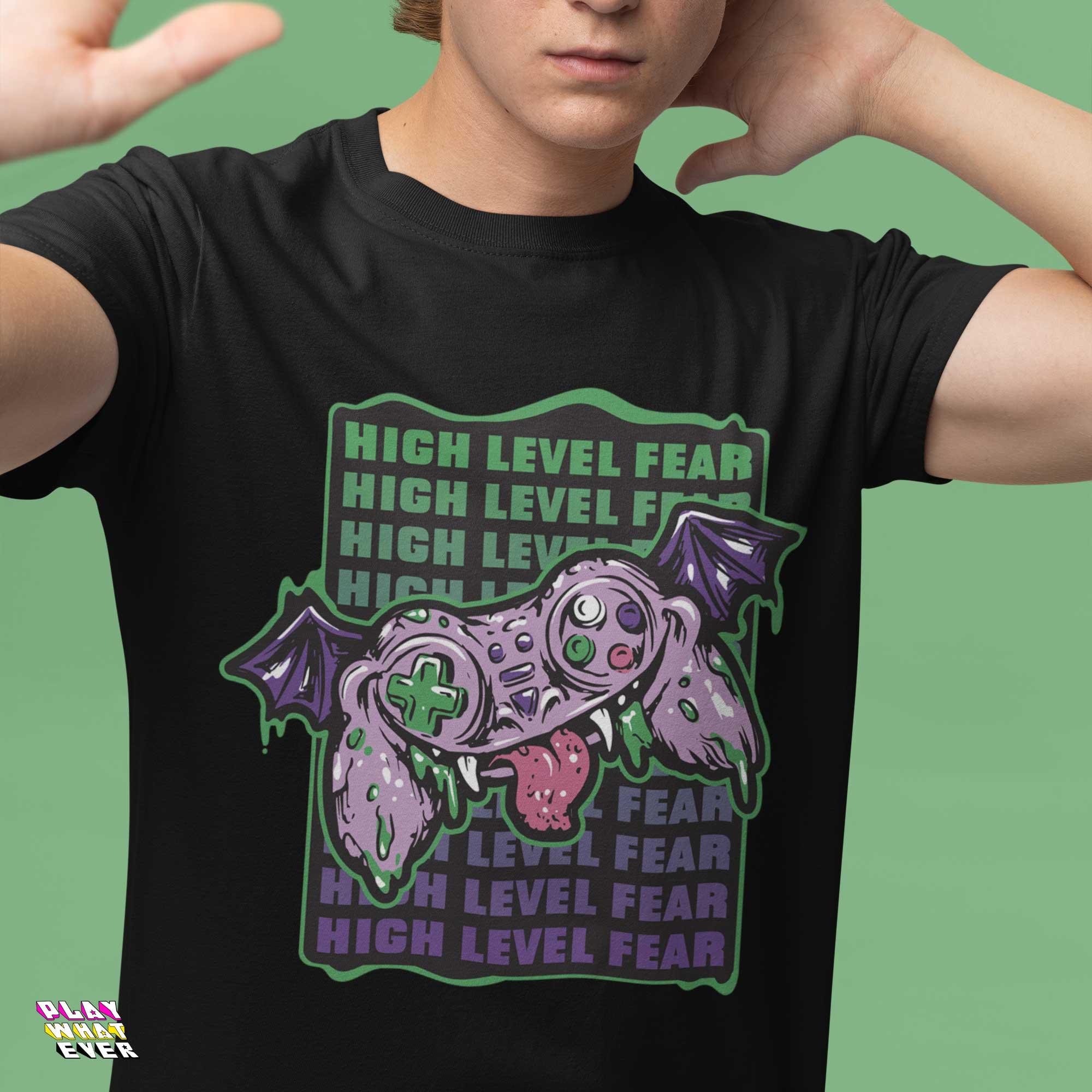 High Level Fear Zombie Bat Controller Shirt - Image 2