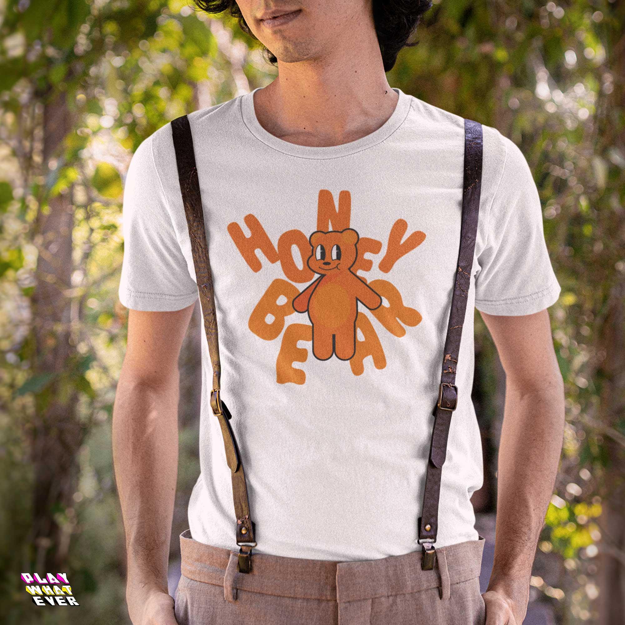 Honey Bear Unisex T-Shirt - Image 2