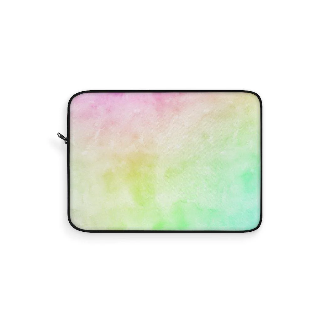 Icee Pastel Gradient Simple Laptop Sleeve - Image 4