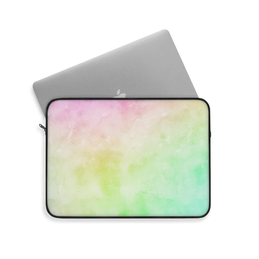 Icee Pastel Gradient Simple Laptop Sleeve - Image 7