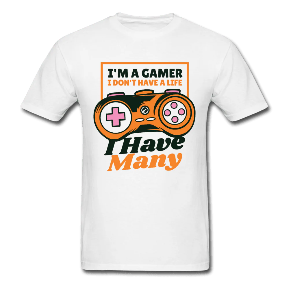 I'm a Gamer I Have Many Lives Unisex T-Shirt