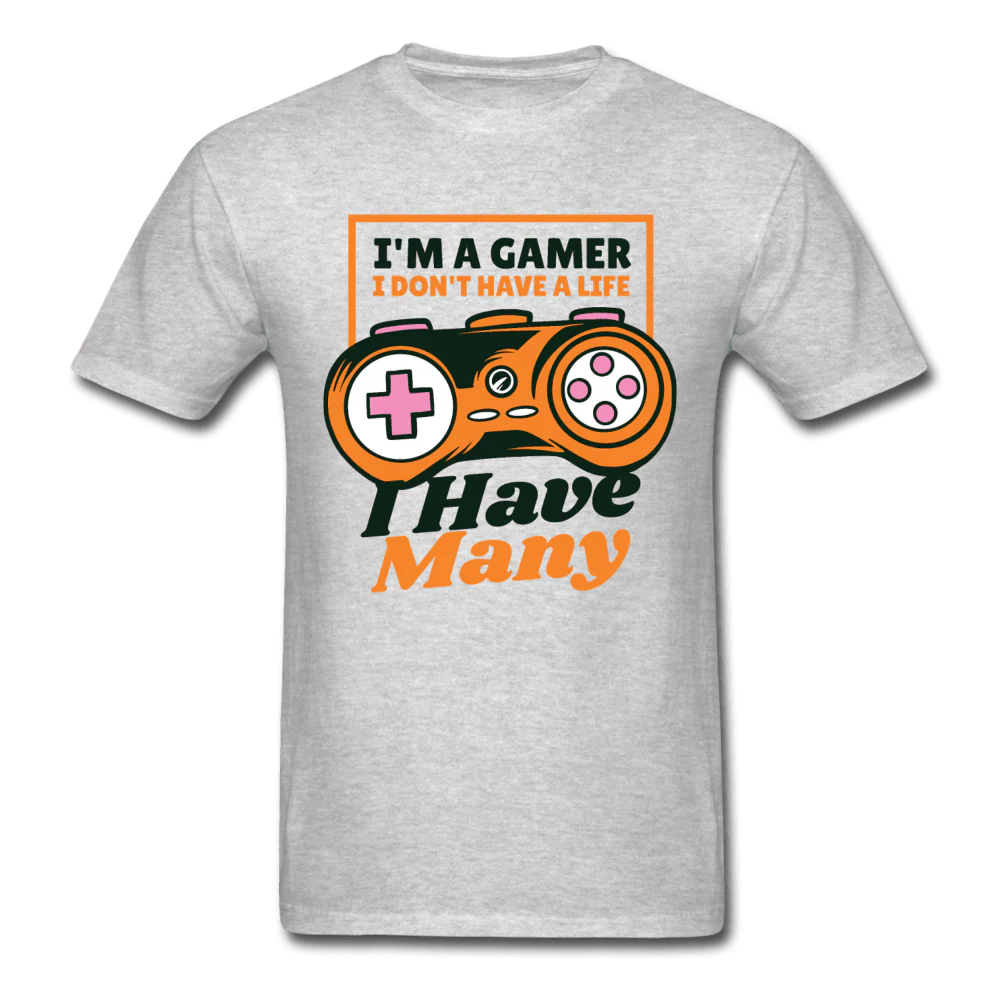 I'm a Gamer I Have Many Lives Unisex T-Shirt - Image 4