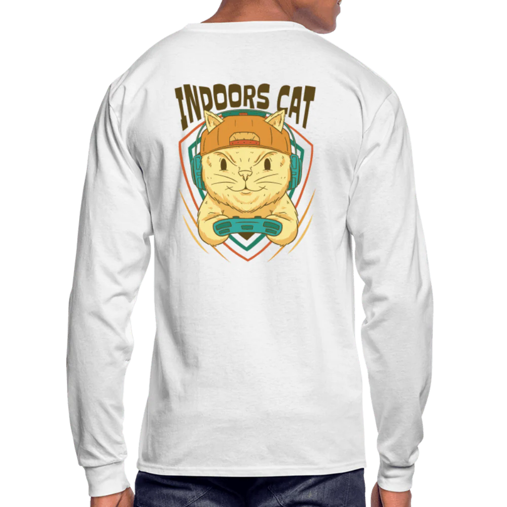 Indoors Cat Long Sleeve T-Shirt